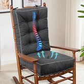 Cojines YZ HOME para mecedora: asiento ergonómico con acolchado de 5 pulgadas