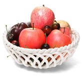 Bowl ZAVOOS de 9,7 pulgadas para frutas, base estable y duradera