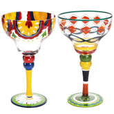 Vaso margarita ZAVOOS, juego de dos, 10 oz, ideal para cocteles en casa.