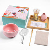 ZENRC Conjunto Ceremonia Matcha tazón ceremonial con vertidor para preparar matcha en casa