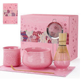 ZENS tazón Sakura rosa para matcha, fácil de limpiar y elegante