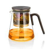 Tetera magnética ZENS con infusor visible para infusiones precisas.