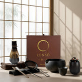 ZENSO batidor morado de bambú: espumado suave para matcha