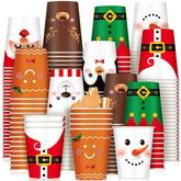 Taza Zhehao con Santa, ideal para bebidas festivas.