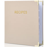 ZICOTO Recetario, portada frontal elegante para organizar tus recetas favoritas.