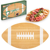 Tabla de cortar Ziliny con forma de fútbol, ideal para servir quesos y aperitivos en fiestas.