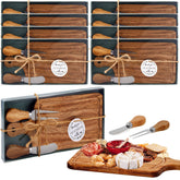 Ziliny tabla de queso cuadrada de acacia para servir en eventos