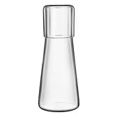 Jarra de cabecera ZILJJ con vaso, acceso nocturno cómodo.