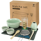 Zingbee tazón de matcha cerámico 490 ml para una preparación elegante