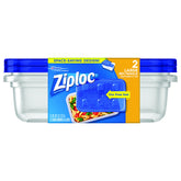 Ziploc 321874: contenedores apilables para ahorrar espacio en nevera.
