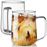 ZMZKKLL taza grande de vidrio 20 oz, ideal para café abundante.