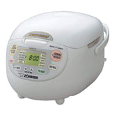 Frente del Zojirushi Neuro Fuzzy de 10 tazas, ideal para planificar comidas con precisión.