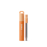 Pajilla metal ZOKU en estuche portatil para viajar