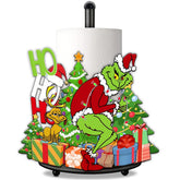 Sujeción de papel toalla zorazelda monstruo verde navidad para cocina ordenada.