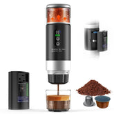 Zordin: máquina espresso portátil con batería removible para viajar