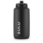 ZULU Goals 64oz botella de acero inoxidable con tapa segura para uso diario