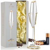 Zulay Kitchen Executive Series espumador de leche para bebidas cremosas en casa.