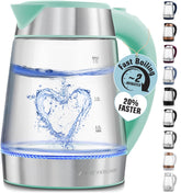 Zulay Kitchen hervidor rápido 1,7 L para té o café.