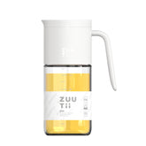 Frasco de aceite Zuutii con dispensador de vidrio, cómodo y sin goteo para la cocina.