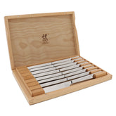 ZWILLING Contemporary en caja de madera, regalo elegante para la cocina.