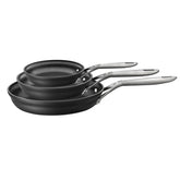 Conjunto Zwilling Motion de 3 sartenes para cocinar con estilo y rendimiento.