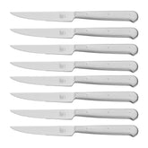 Zwilling Porterhouse: cuchillos de 4,5 pulgadas con filo preciso para carne en casa