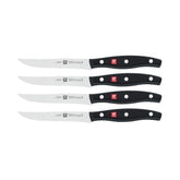 cuchillos zwilling para bistec de 4,5 pulgadas, cortes precisos