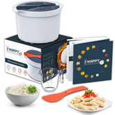 Zwippy cocedor arroz y pasta en microondas, opción rápida y práctica para comer en casa