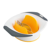 Zyliss cortador mango 3 en 1 en acción, facilita pelar, cortar y deshuesar.