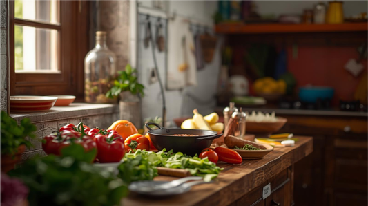 Hábitos de cocina saludable en un hogar mexicano moderno