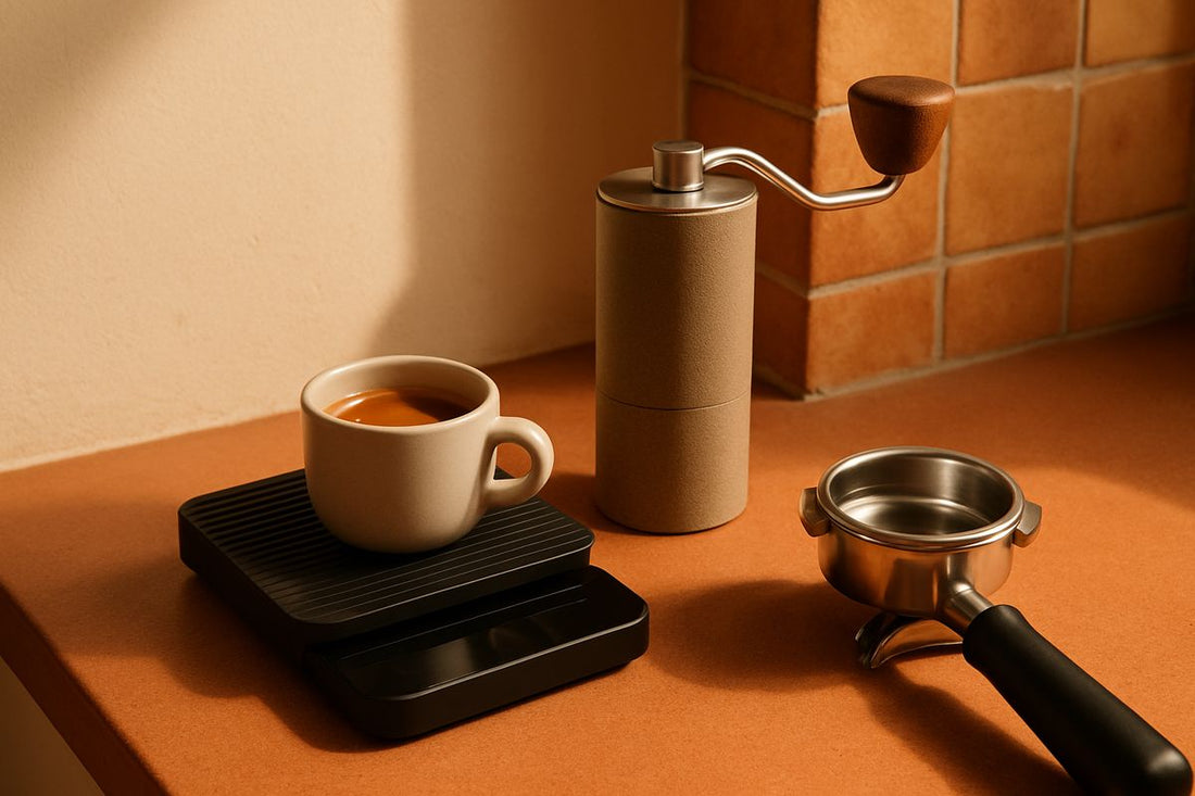 Báscula de espresso: el accesorio de 0.1 g que arregla tu café — guía HogarMexico