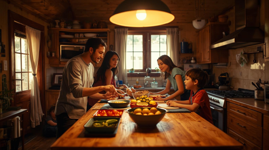 Cocina como espacio central del hogar mexicano