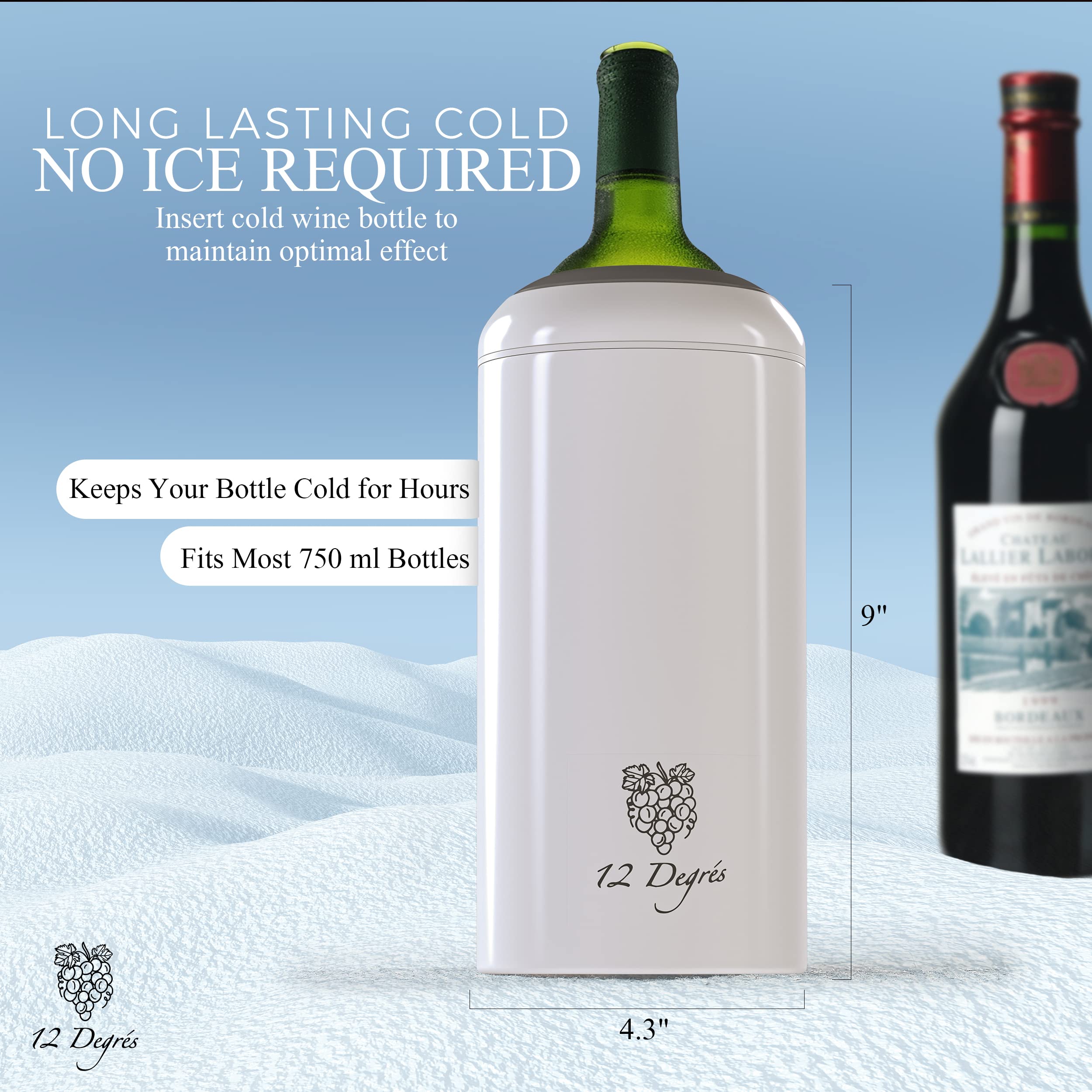 12 Degrés tapones de vino cuatro, sellado y conservación