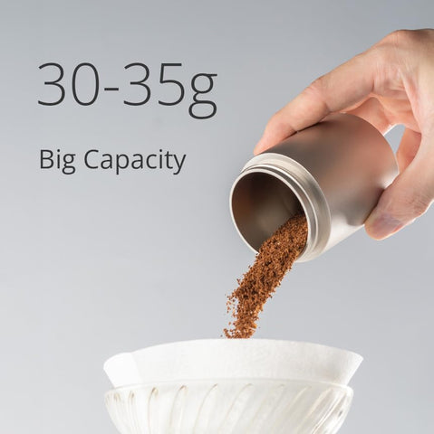 1Zpresso J plateado, ensamble calibrado para resultados estables.