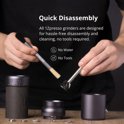 1Zpresso J-Ultra taza magnética: vaciado rápido y mayor capacidad.