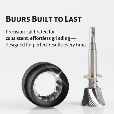 1Zpresso X-Ultra burr heptagonal para un molido más suave y equilibrado