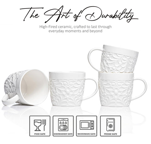 Grabados naturales en tazas 25DOL con diseño boho