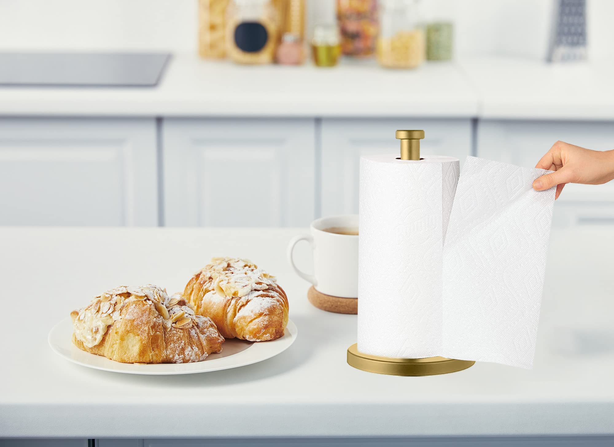 27HZYS porta-rollos papel apto para baño y cocina, uso diario