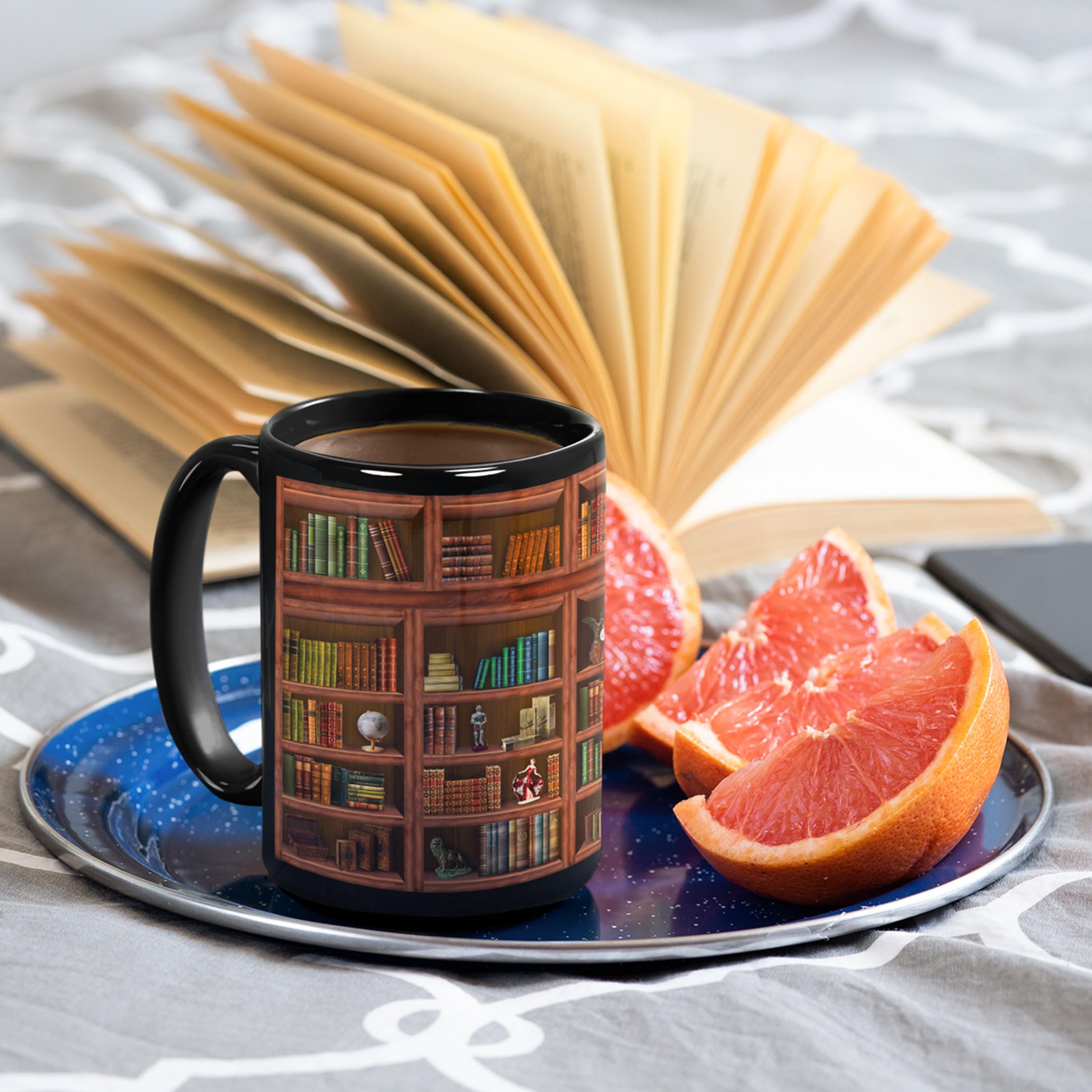 Taza 2IMT Libros, diseno-color-impresion: colores vivos para inspiración.