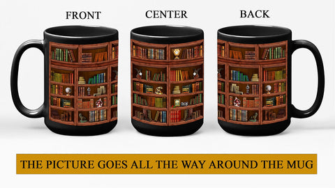Taza 2IMT Libros, mano-derecha-grip: agarre cómodo para sesiones largas.