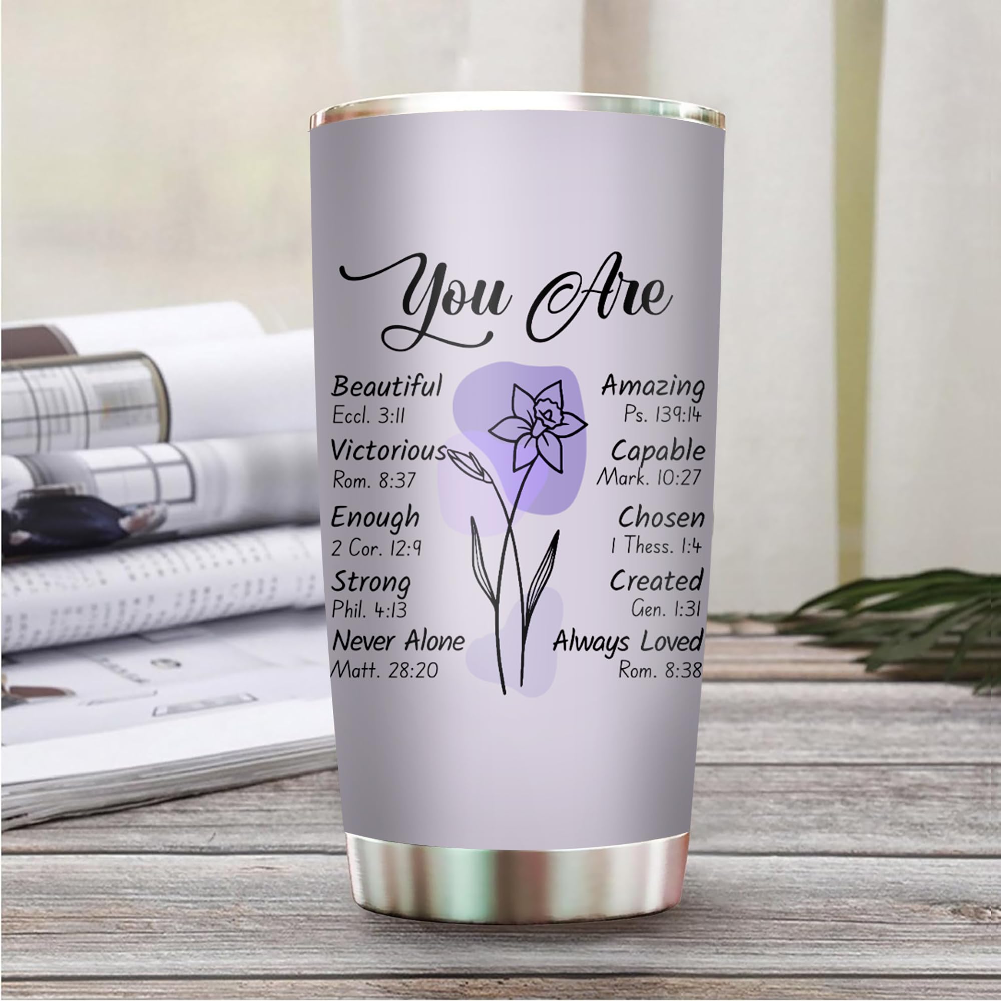 2IMT Tumbler de acero inoxidable, seguro y sin BPA para bebidas cálidas.