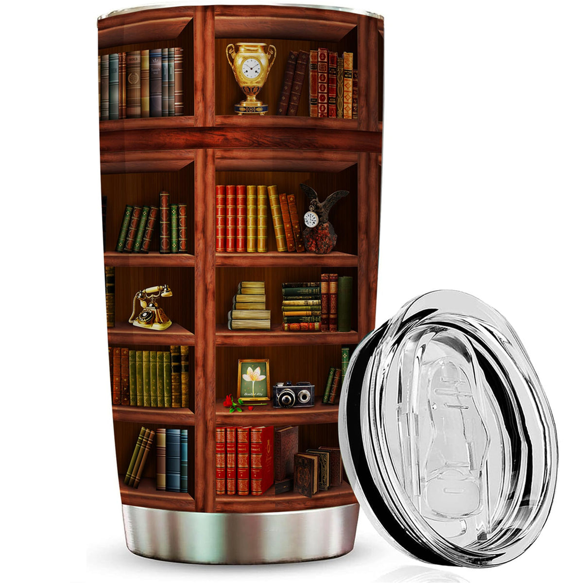 2IMT tumbler estantería-libros: ideal para lectores en casa.