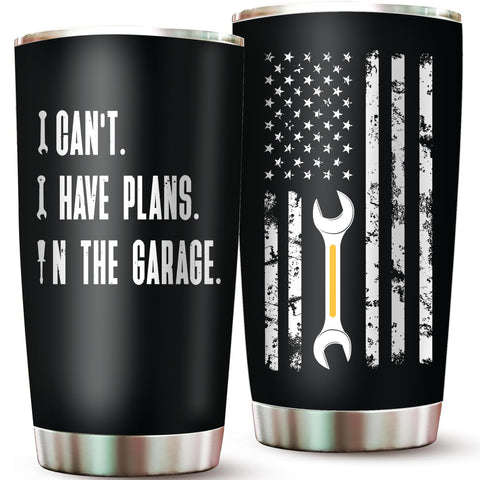 2IMT tumbler no tengo planes en el garaje, ideal para café matutino