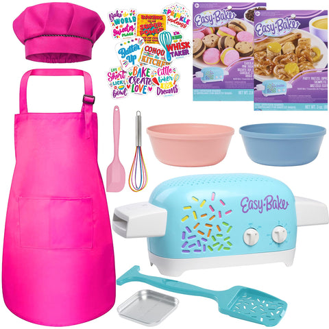 4Kay Collections Horno infantil, ideal para aprender hornear con supervisión segura