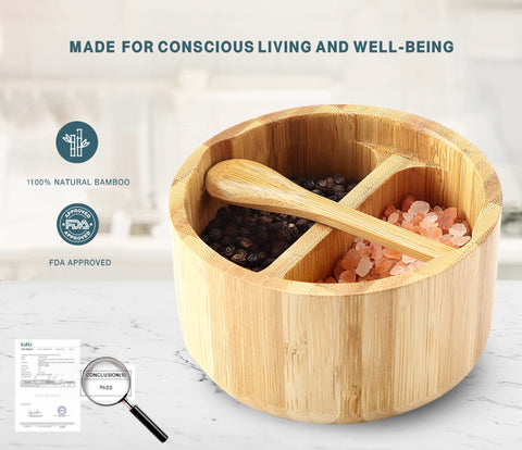 8SOM diseño natural de bambú añade un toque ecológico a la cocina