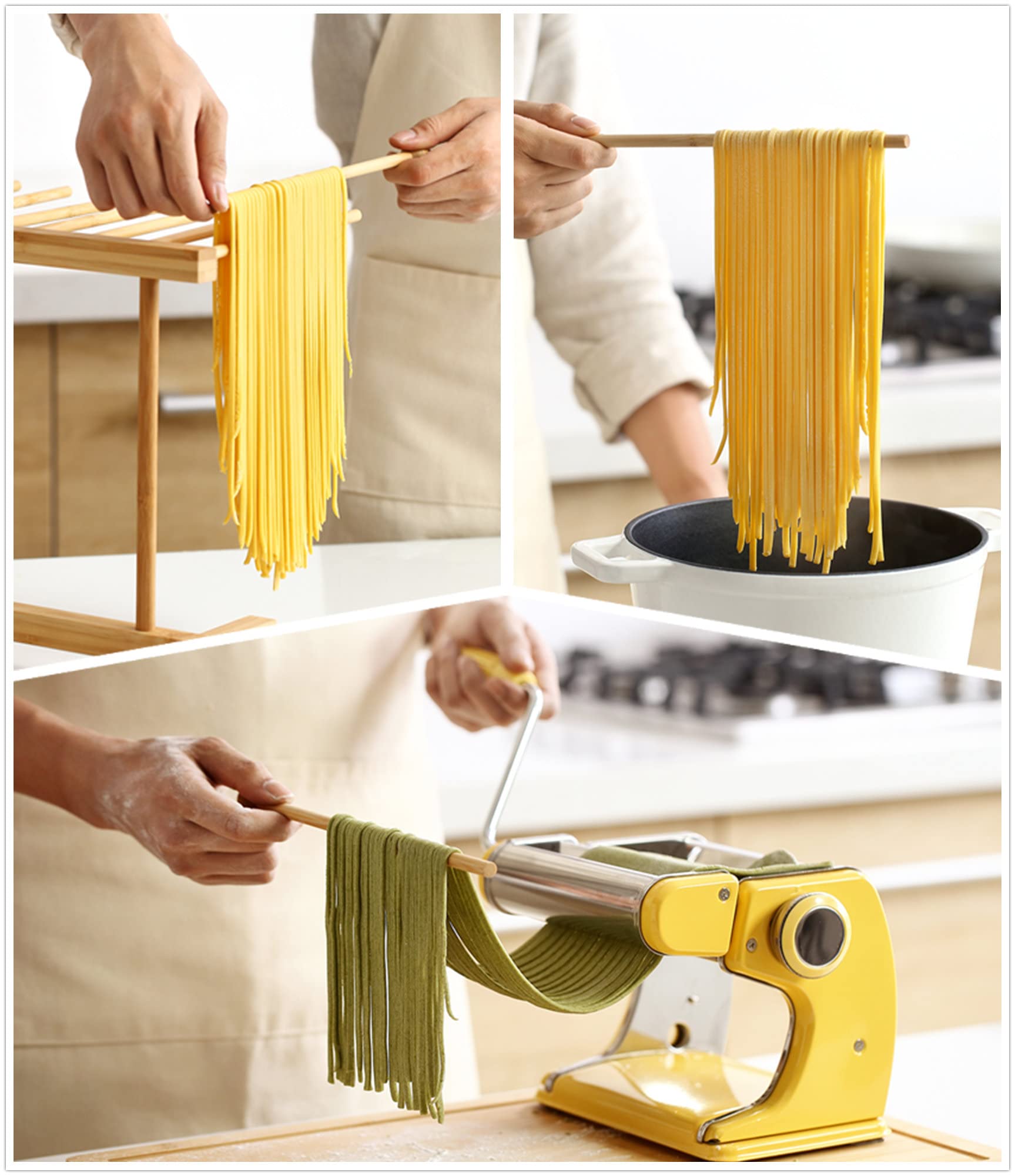 8SOM varita de transferencia para pasta facilita moverla entre la máquina y las varillas.