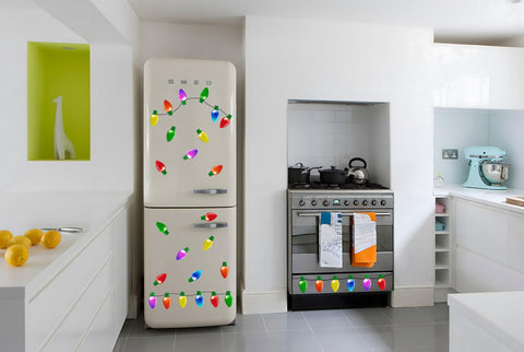 90shine imanes en seis colores y tres tamaños, decoración festiva
