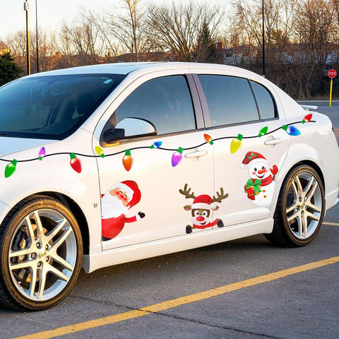 90shine imán navideño con diseño reflectante para coche.