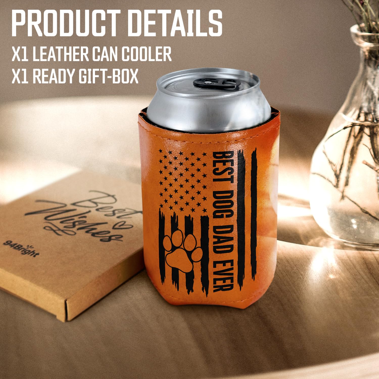 Ajuste perfecto para latas estándar con 94Bright porta-latas.
