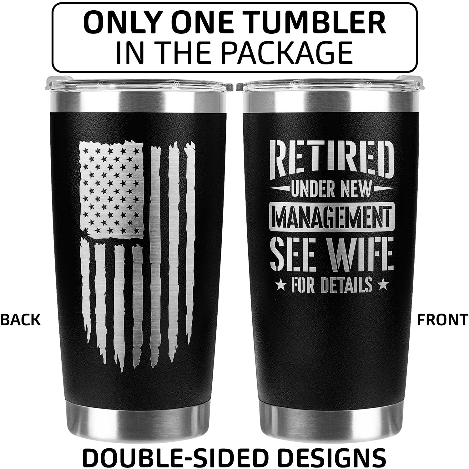 Taza 94Bright de acero inoxidable 20oz para uso diario y duradero.